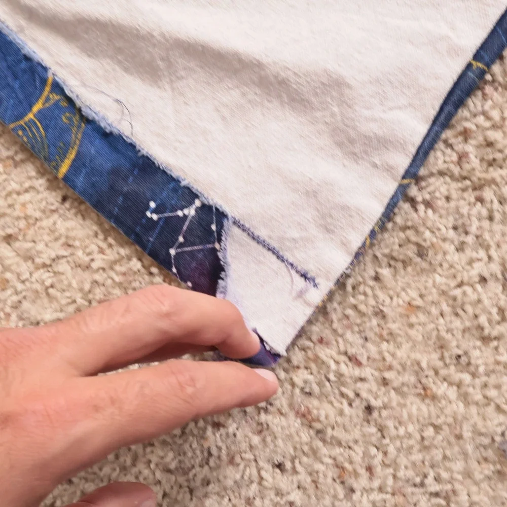 VTG Celestial Astrology Constellation Sun Moon Curtains 61x42